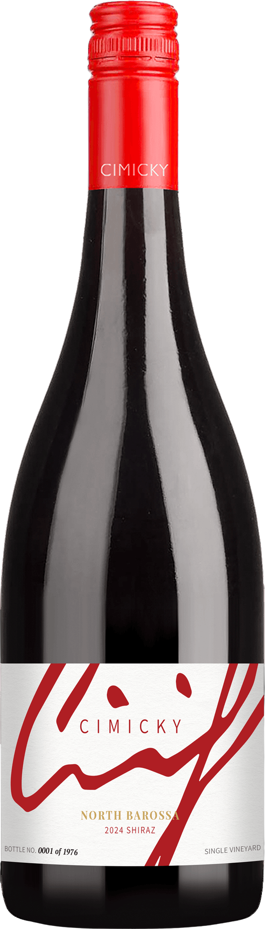 Cimicky Wines North Barossa Shiraz 2024 bottle — Barossa Valley